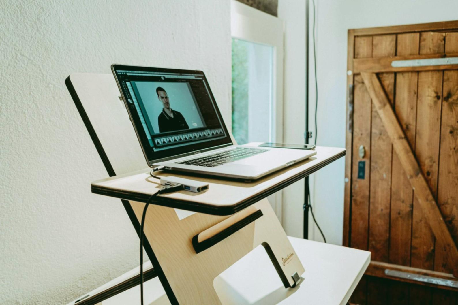 Bureau de conseil financier avec analyse de données de croissance